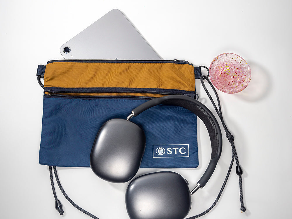 STC Double-Layer Ultra-Thin Hidden Passport Travel Pouch