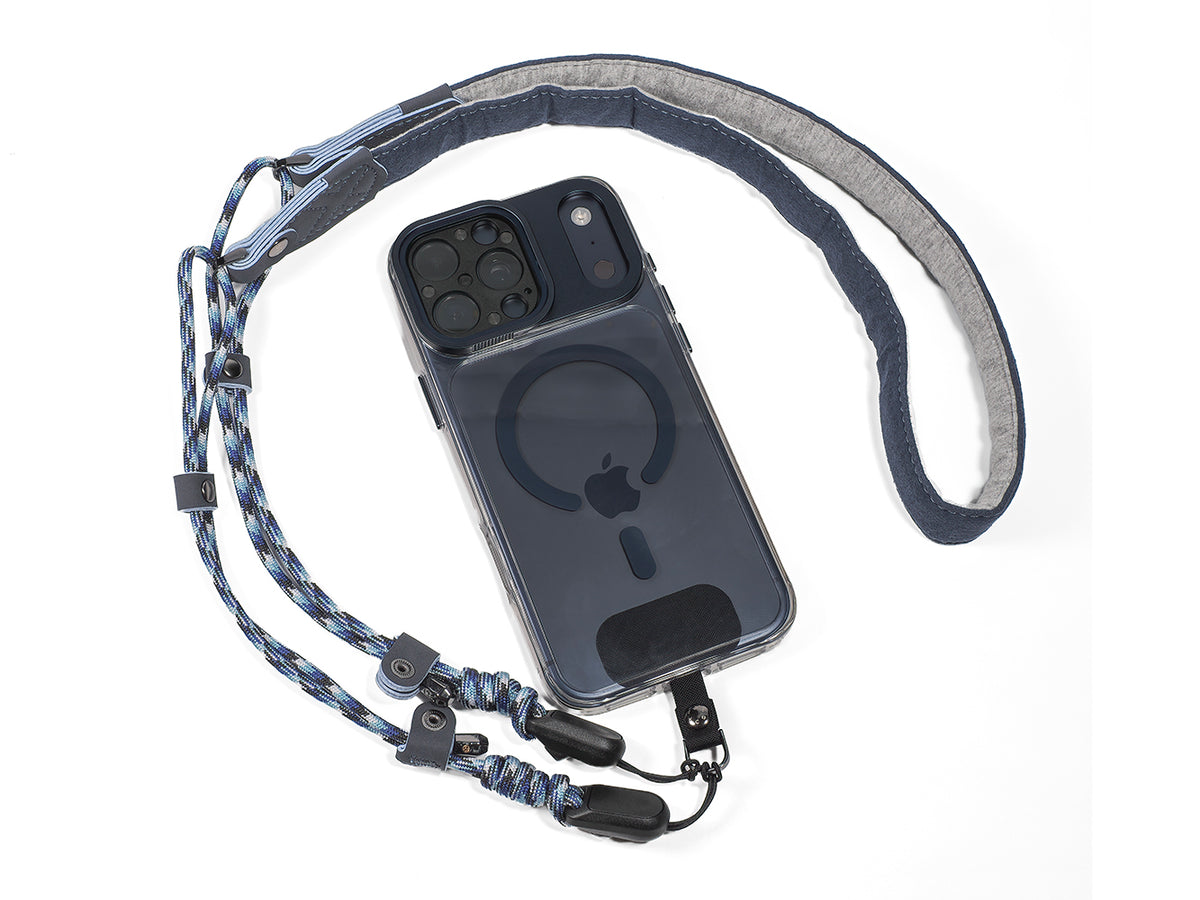 STC × Jouer8 Plant-Fiber Antibacterial Camera Strap | Wrist Strap / Shoulder Strap — Morandi 3 Colors