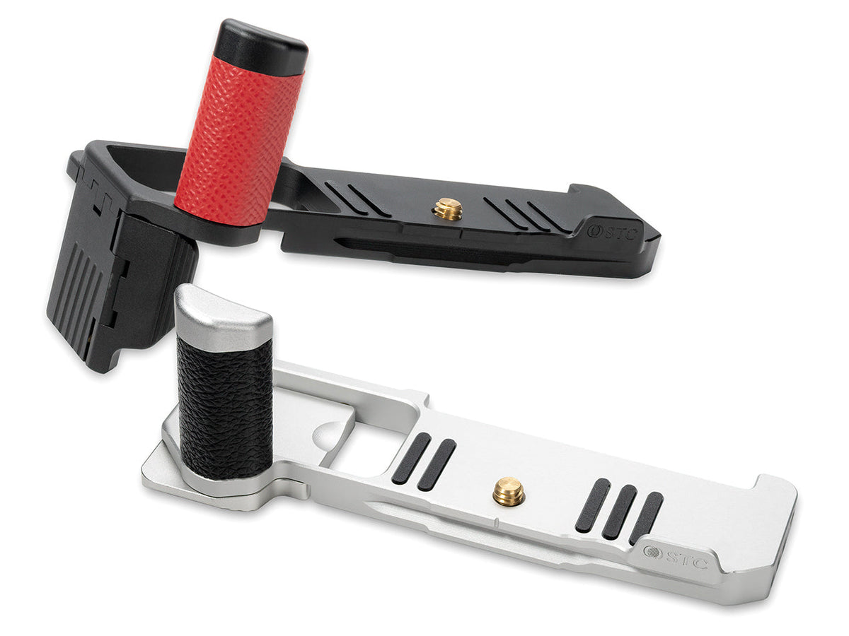 FOGRIP Folding Grip for Olympus OM-3 | Genuine Leather, 92.5g | STC Optics