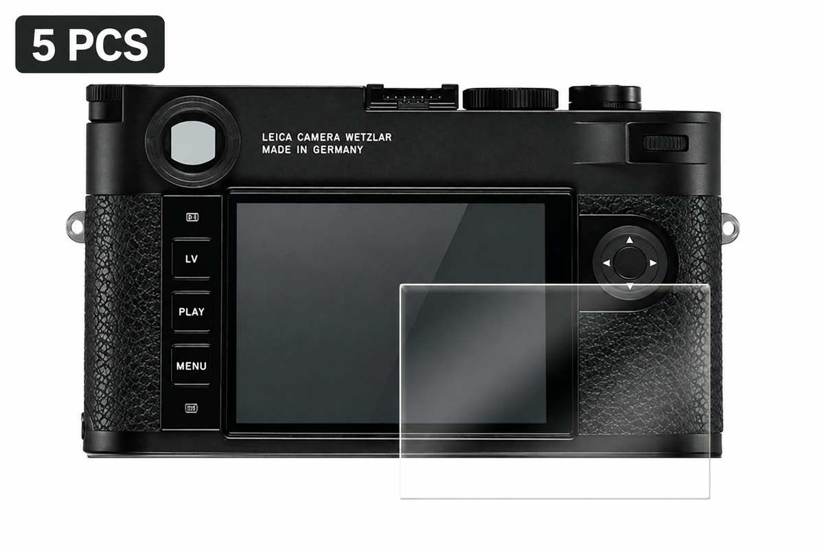 STC Ultrarmor tempered glass protector for Leica camera with 5 PCS badge