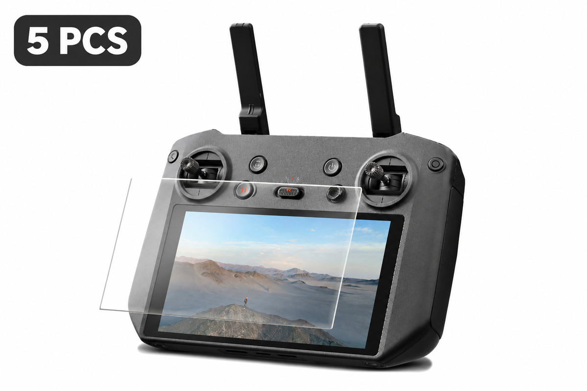 STC Ultrarmor tempered glass protector for DJI with 5 PCS badge