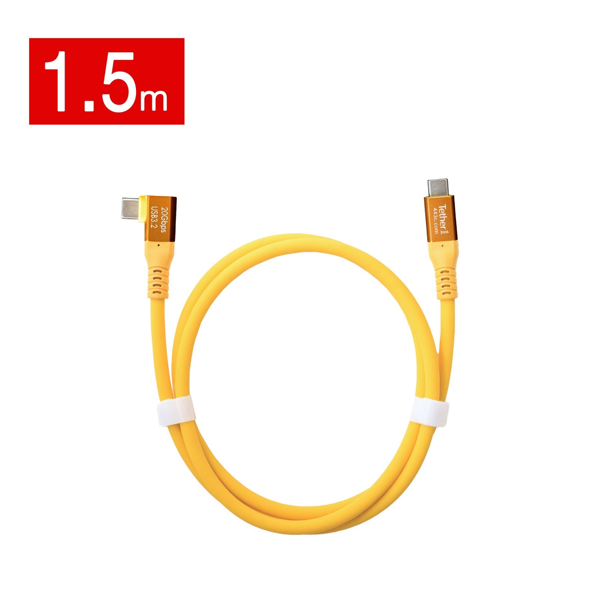 TETHER ONE PD USB-C High-Speed Glow-in-the-Dark Tethering Cables | Tough Guard Cable Support Plate
