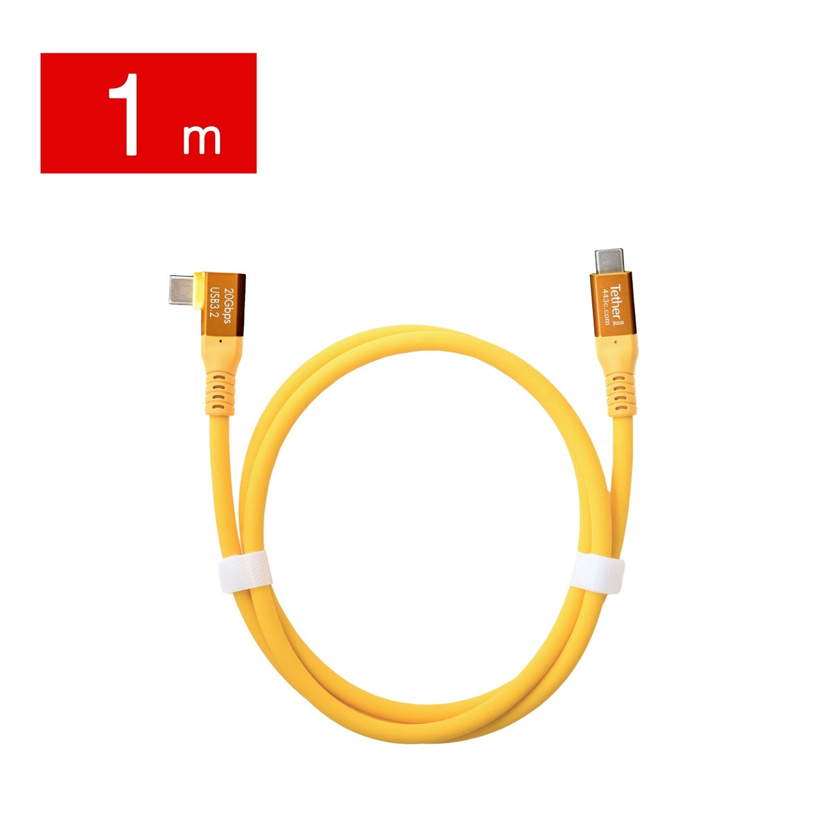 TETHER ONE PD USB-C High-Speed Glow-in-the-Dark Tethering Cables | Tough Guard Cable Support Plate