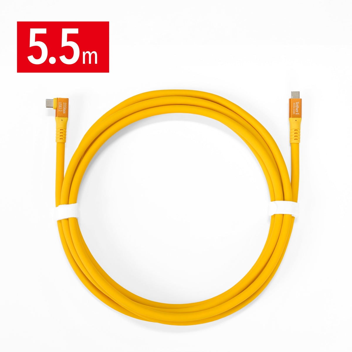 TETHER ONE PD USB-C High-Speed Glow-in-the-Dark Tethering Cables | Tough Guard Cable Support Plate