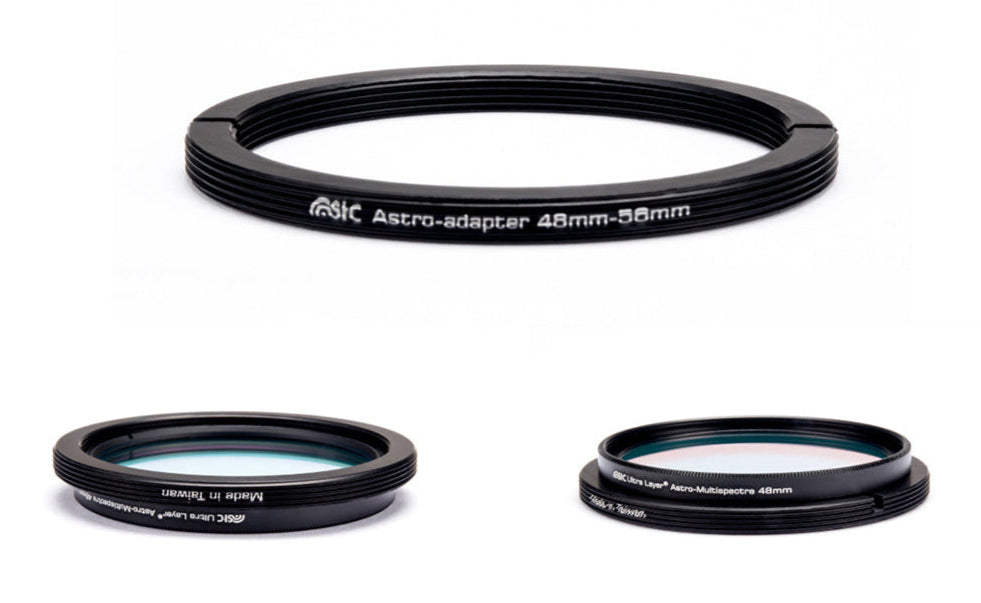Step-up rings and Astro-Adapter 48mm-56mm