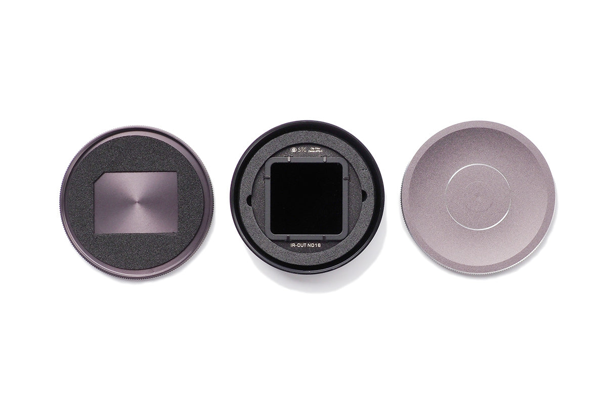 Clip Filter Set + Aerospace-grade Metal Case for Canon APS-C, BMPCC 6K and 6K pro cameras