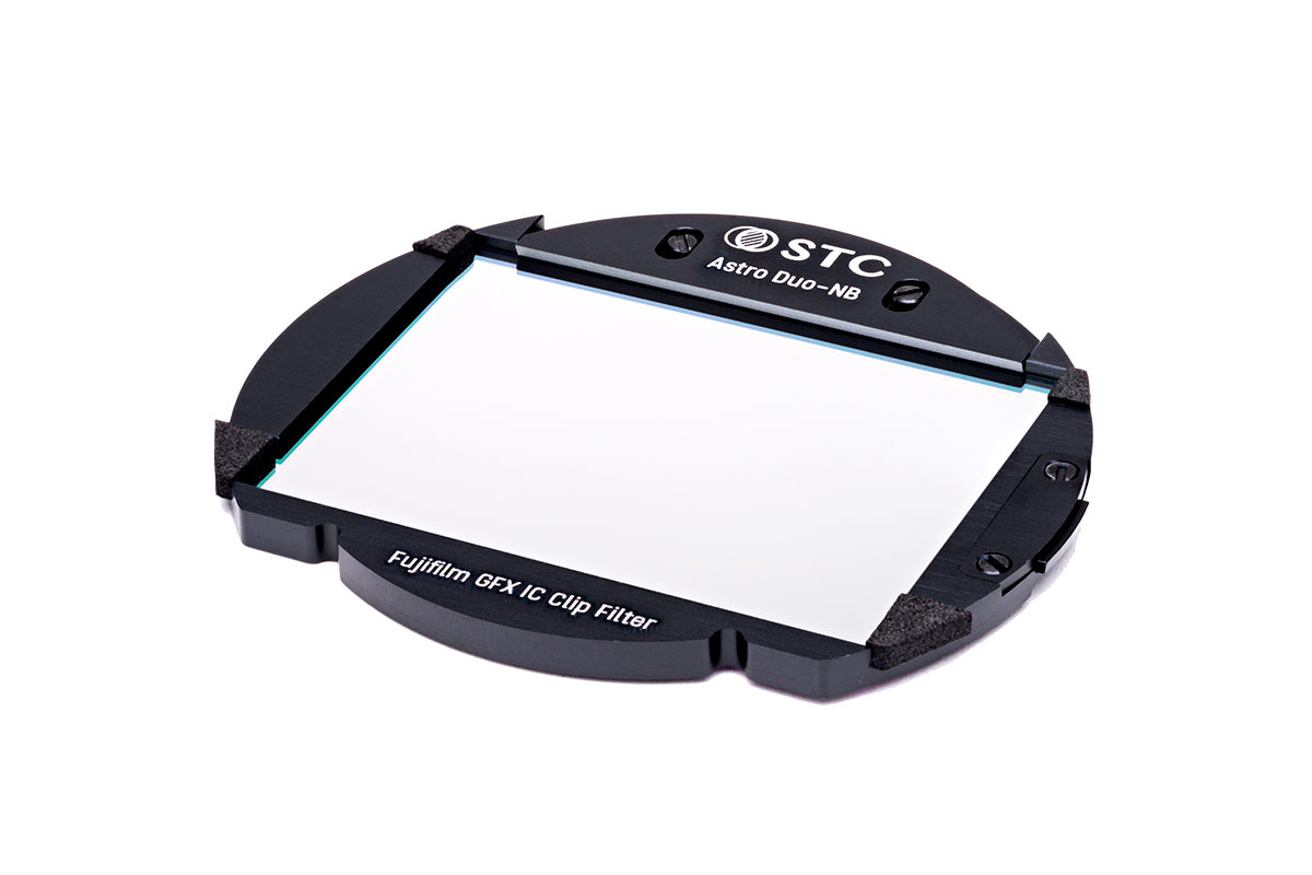 0.5mm Ultra-Thin Low-Halo Astrophotography Interchangeable Clip (IC) Filters for Fujifilm GFX Series Camera