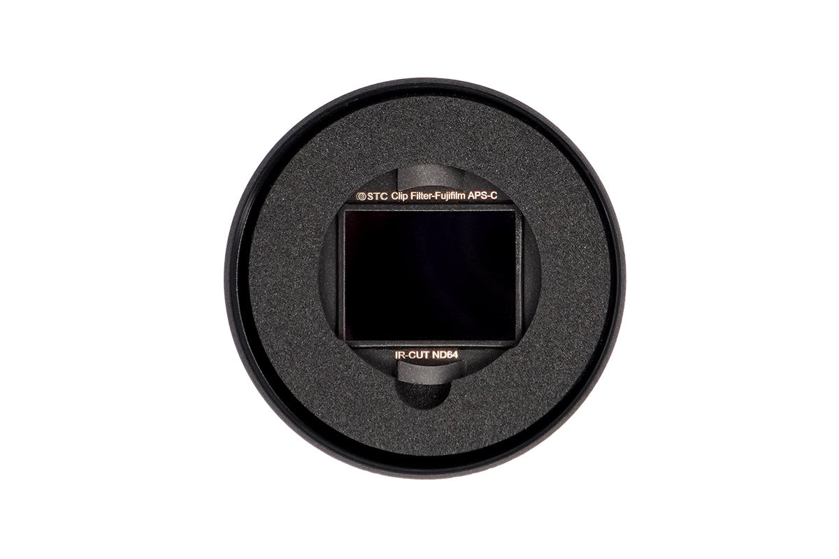 Clip Filter Set + Aerospace-grade Metal Case for Fujifilm X (APS-C)