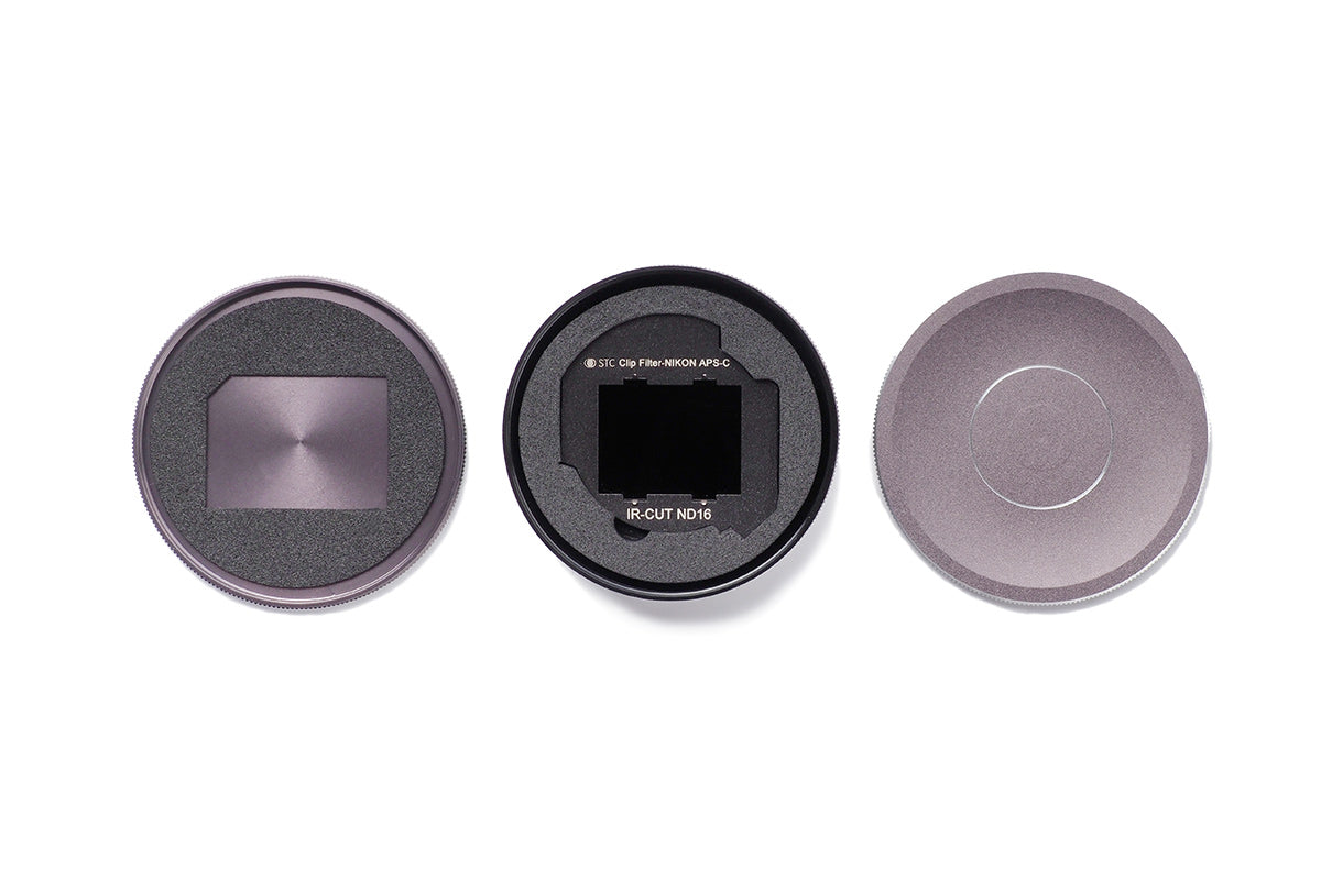 Clip Filter Set + Aerospace-grade Metal Case for Nikon Full-Frame Camera