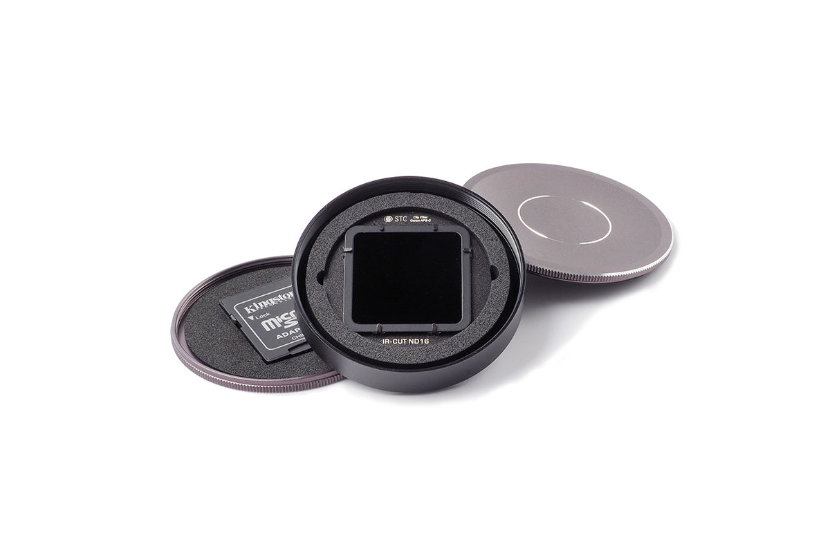 Clip Filter Set + Aerospace-grade Metal Case for Nikon APS-C