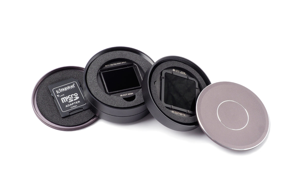 Stackable Aerospace-grade Metal Clip filter Case