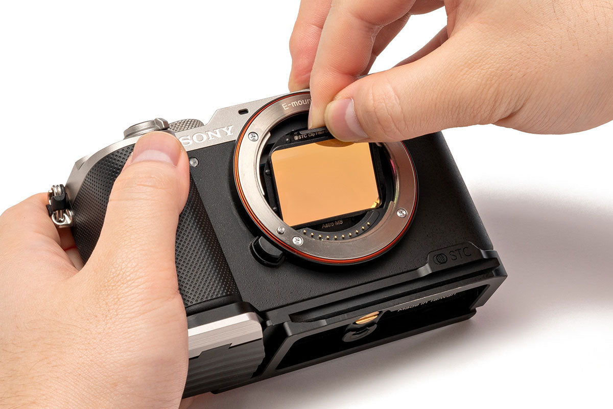 Clip Filter Set + Aerospace-grade Metal Case for Sony A7C, A7CII, A7CR, A7, A7II, A7III, A7R, A7RII, A7RIII, A7S, A7SII, A9 cameras