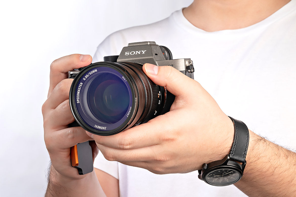 Folding Grip for Sony A7 A9 series and A1 cameras